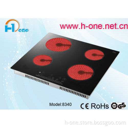 Ceramic Hob Built In Four Burners 8340